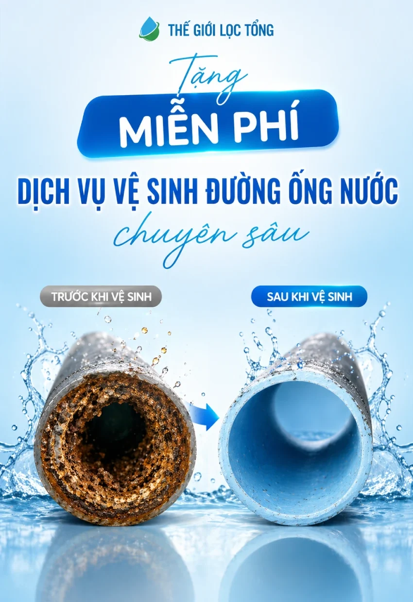 Digi Pipe Cleaning - Giải pháp làm sạch đường ống nước cũ