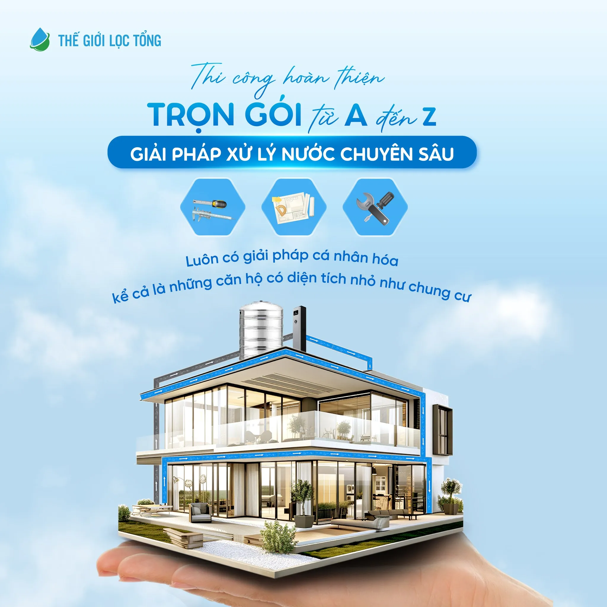 Top 8 lý do khiến khách hàng chọn mua hệ thống lọc tổng đầu nguồn tại Thế Giới Lọc Tổng 52 Thi công trọn gói từ A - Z