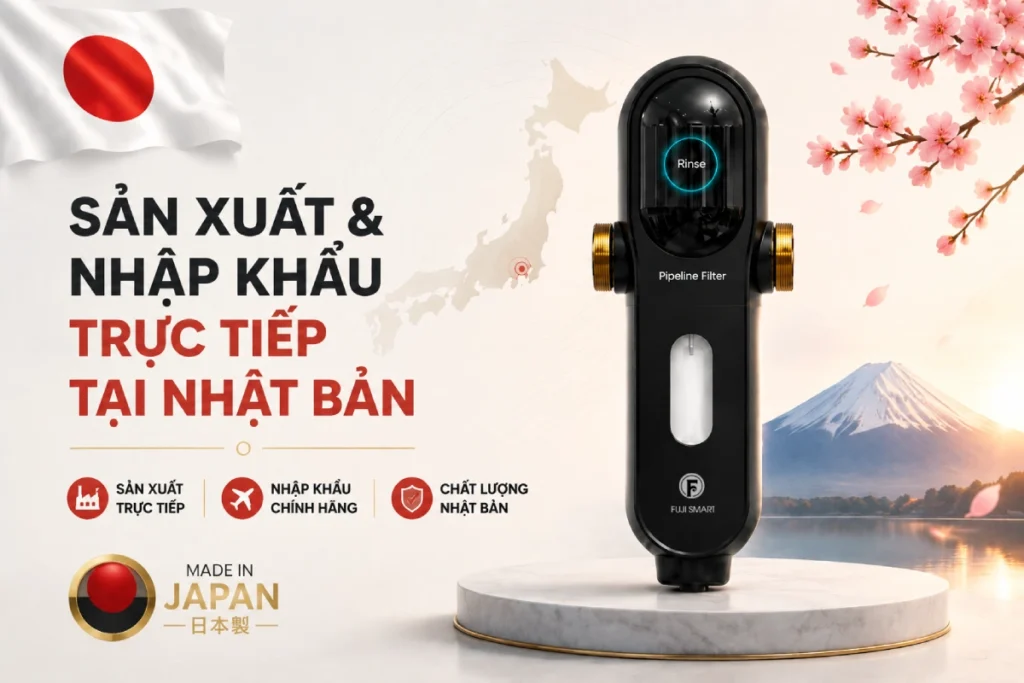Bộ tối ưu nguồn nước tự động vệ sinh Fuji Smart PA40 50 fuji smart pa40 nhap khau chinh hang tu nhat ban 2 Bộ tối ưu nguồn nước tự động vệ sinh Fuji Smart PA40 Thế Giới Lọc Tổng