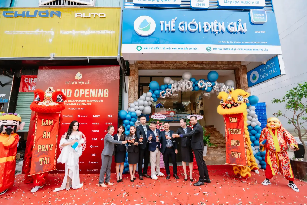 Thế Giới Lọc Tổng Center An Khánh - Quận 2 – Trung tâm trải nghiệm nước chuẩn Nhật giữa lòng TP.Thủ Đức showroom the goi loc tong an khanh