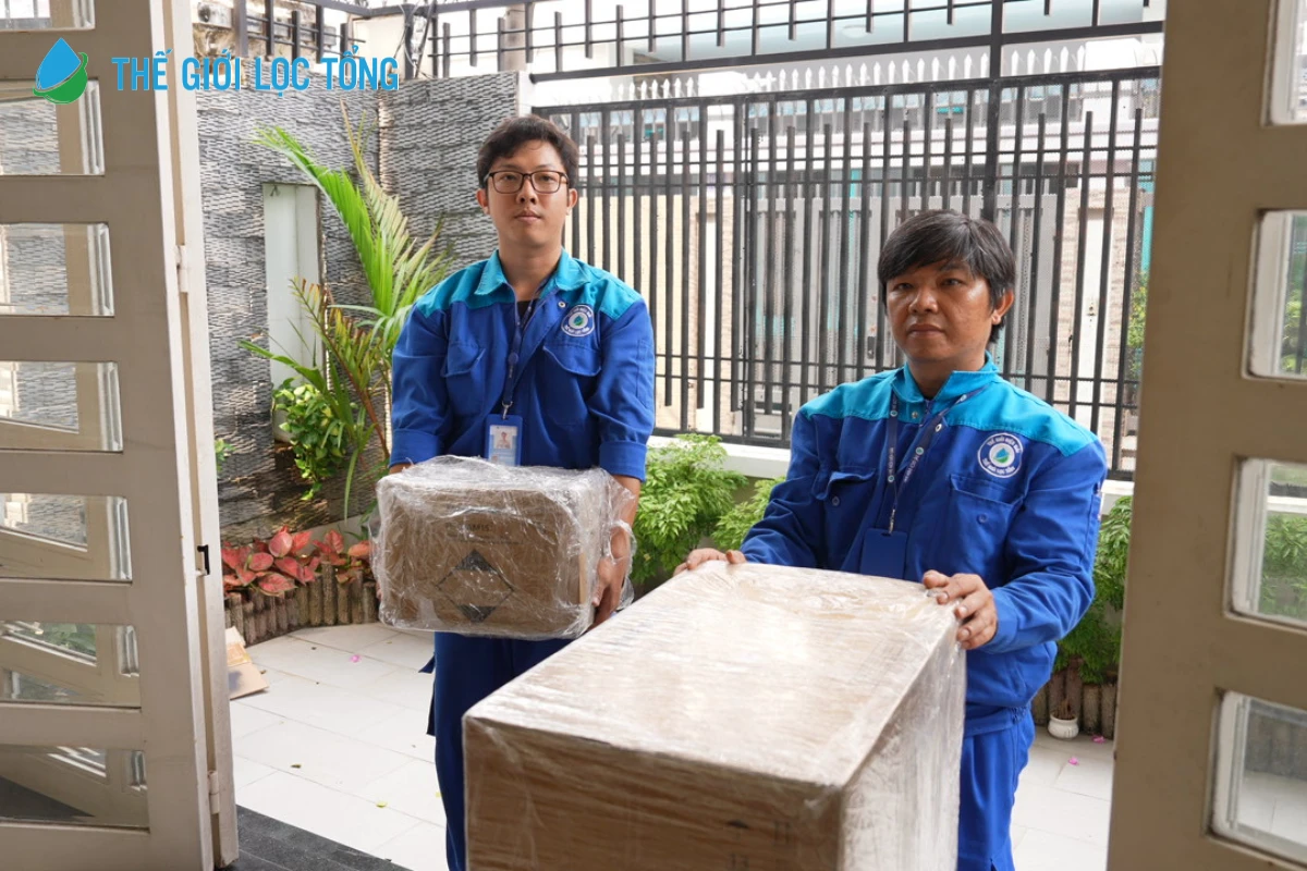 Dự án lắp đặt hệ thống lọc tổng đầu nguồn Panasonic FP-15AA1VN tại Thủ Đức (Quận 9 cũ)