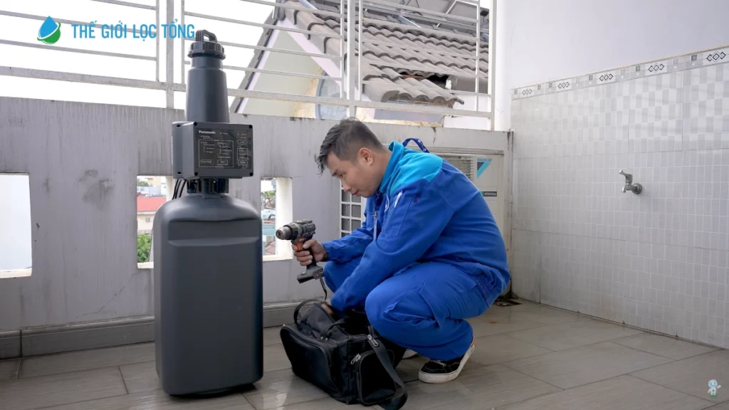 Dự án lắp đặt lọc tổng đầu nguồn Panasonic cho biệt thự tại Thủ Đức 48 Dự án lắp đặt lọc tổng đầu nguồn Panasonic Complex Master Series cho biệt thự tại Thủ Đức