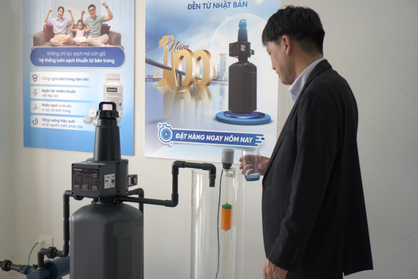 Panasonic Complex Master Series FP-15AA1 là hệ thống lọc tổng được nghiên cứu và phát triển trực tiếp bởi Tập đoàn Panasonic