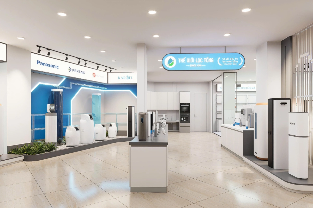 flagship showroom le quang dinh 02 Thế Giới Lọc Tổng Lê Quang Định - Flagship showroom sang trọng, cao cấp tại Thành Phố Hồ Chí Minh Thế Giới Lọc Tổng