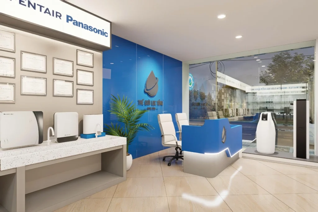 Flagship Showroom Lê Quang Định còn là điểm mua sắm chính hãng uy tín hàng đầu dành cho những ai đang tìm kiếm hệ thống lọc tổng chất lượng cao