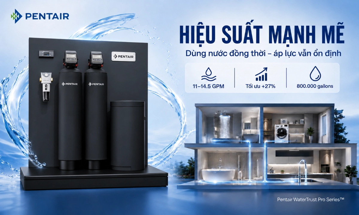 Hệ Thống Lọc Tổng Pentair WaterTrust Pro Series 2.0 – Nhập Khẩu Từ Hoa Kỳ 47 hieu suat Hệ Thống Lọc Tổng Pentair WaterTrust Pro Series 2.0 – Nhập Khẩu Từ Hoa Kỳ Thế Giới Lọc Tổng
