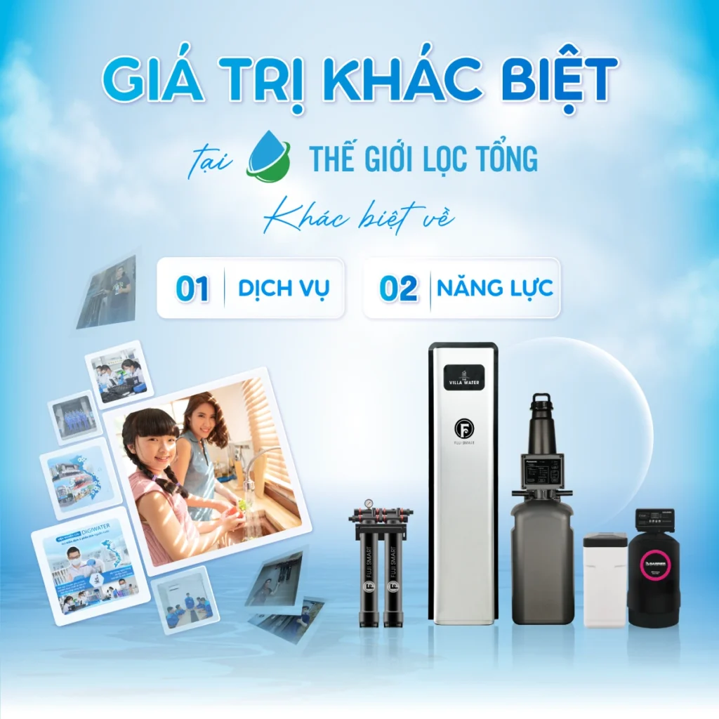 Giá trị khác biệt của Thế Giới Lọc Tổng