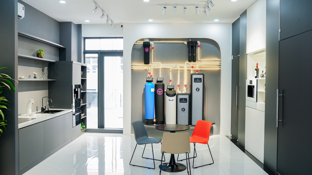 Cửa Hàng Đại Lý Akanwa - Không gian trải nghiệm cao cấp tại TP.Hồ Chí Minh 50 Hình ảnh một số hệ thống lọc tổng tại Showroom Hiệp Bình