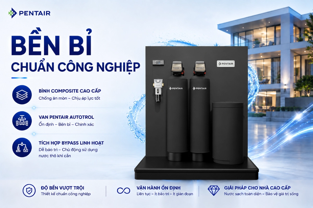 Hệ Thống Lọc Tổng Pentair WaterTrust Pro Series 2.0 – Nhập Khẩu Từ Hoa Kỳ 49 thiet ke Hệ Thống Lọc Tổng Pentair WaterTrust Pro Series 2.0 – Nhập Khẩu Từ Hoa Kỳ Thế Giới Lọc Tổng