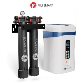 Hình ảnh combo hệ thống lọc tổng Fuji Smart APT 200 và Fuji Smart CS10