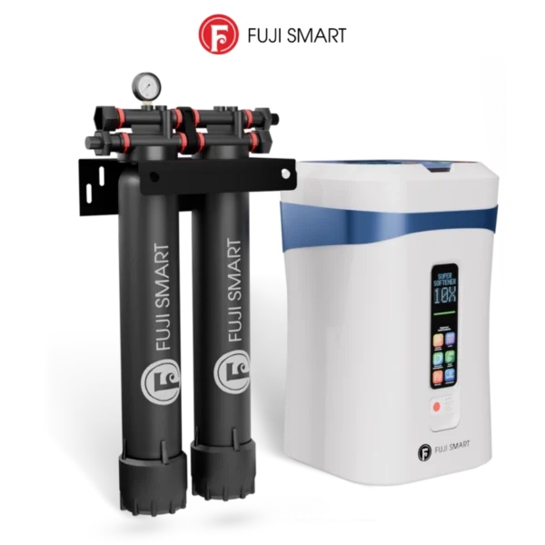 Hình ảnh combo hệ thống lọc tổng Fuji Smart APT 200 và Fuji Smart CS10