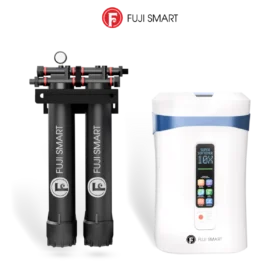 Hình ảnh combo hệ thống lọc tổng Fuji Smart APT 200 và Fuji Smart CS10