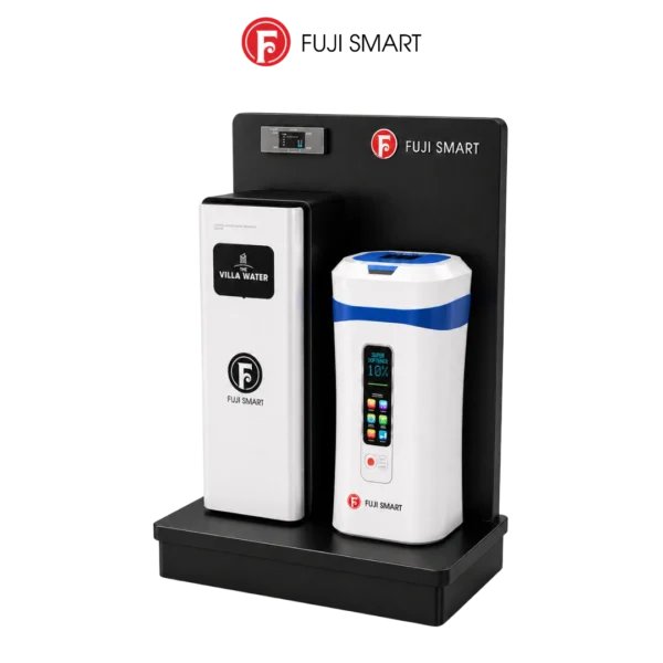 Giải pháp lọc tổng đầu nguồn toàn diện Fuji Smart S400 - Super Softener CS10 dành cho nhà phố