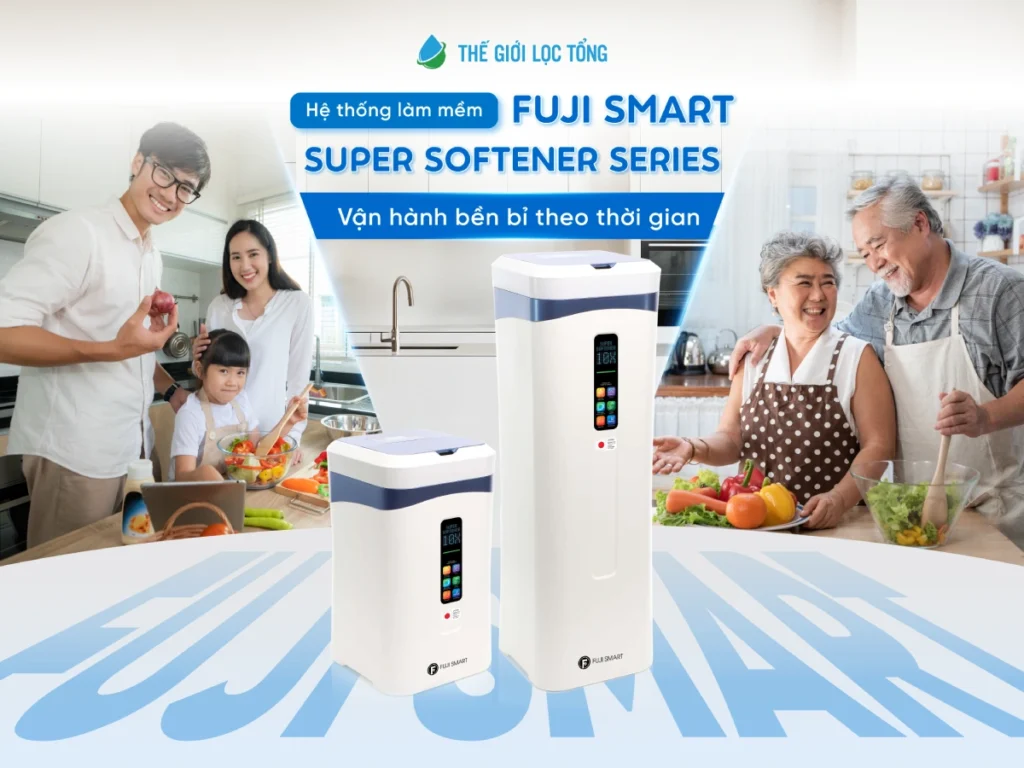 Hệ thống làm mềm nước Fuji Smart Super Softener SERIES 47 Hệ thống làm mềm nước Fuji Smart Super Softener Series