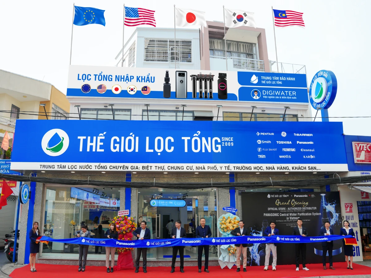 SOF 2026 00241 Le khai truong Flagship Showroom The Gioi Loc Tong 2026 Tại sao nên chọn Thế Giới Lọc Tổng cho giải pháp lọc nước đầu nguồn? Thế Giới Lọc Tổng