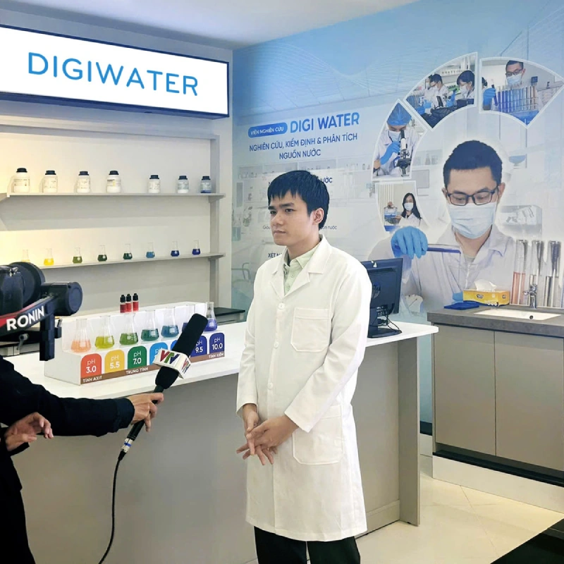 Viện Digiwater cung cấp dịch vụ kiểm nghiệm nước chuyên sâu miễn phí cho khách hàng