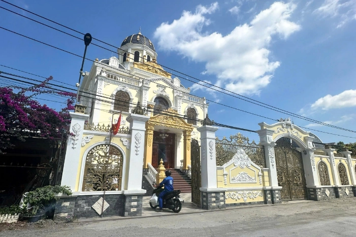 Biệt thự anh Thảo tại Tiền Giang - Địa điểm lắp đặt hệ thống lọc tổng Panasonic 