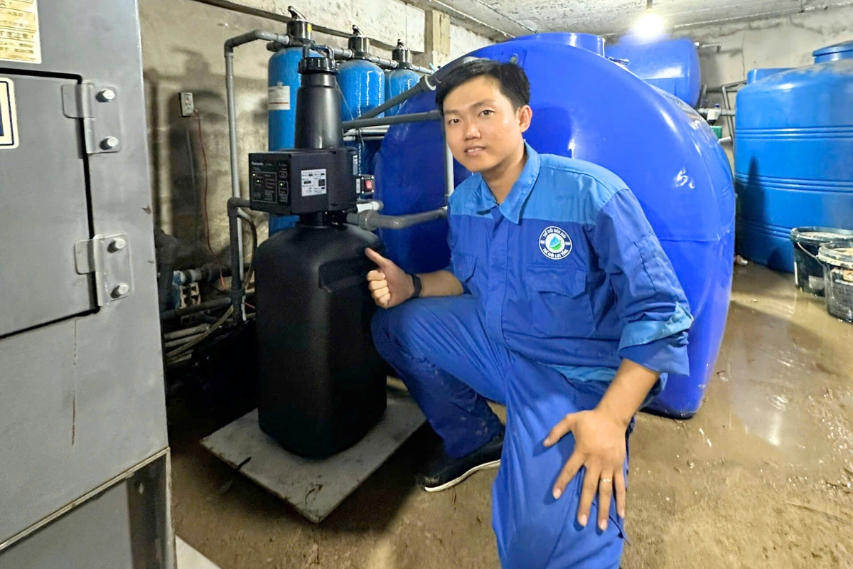 SOF 2025 02395 he thong loc tong panasonic biet thu tien giang Lắp hệ thống lọc tổng Panasonic cho biệt thự tại Tiền Giang Thế Giới Lọc Tổng