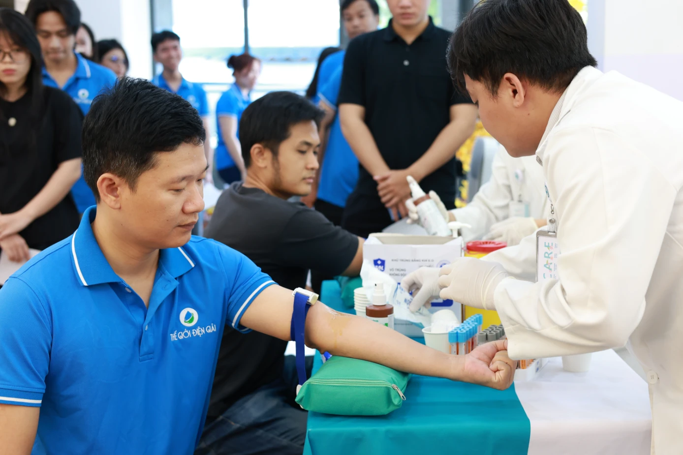 Khám sức khỏe định kỳ là một trong những hoạt động phúc lợi được Thế Giới Lọc Tổng tổ chức thường niên