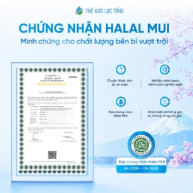 Lọc tổng Panasonic Complex Master Series được chứng nhận là sản phấm chất lượng
