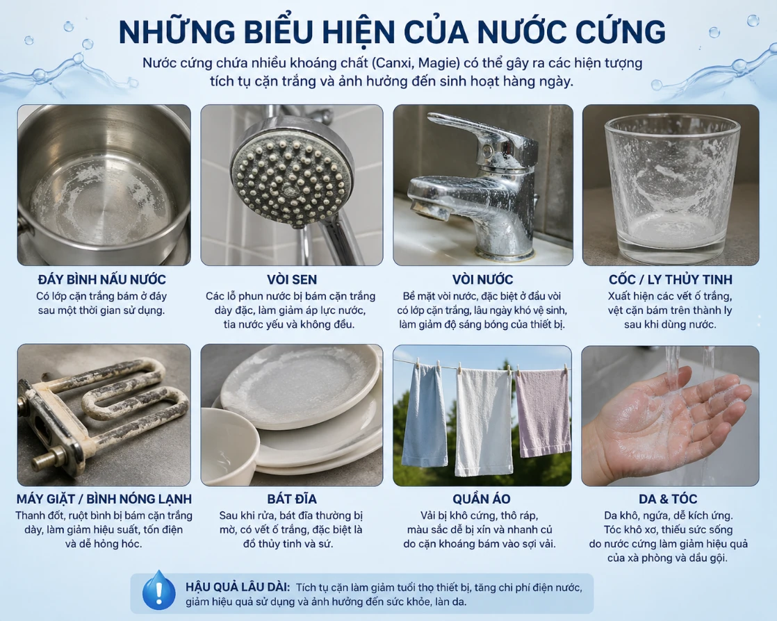 7 cach lam mem nuoc cung 5 07 cách làm mềm nước cứng phổ biến: Đâu là giải pháp phù hợp cho nguồn nước nhà bạn? Thế Giới Lọc Tổng