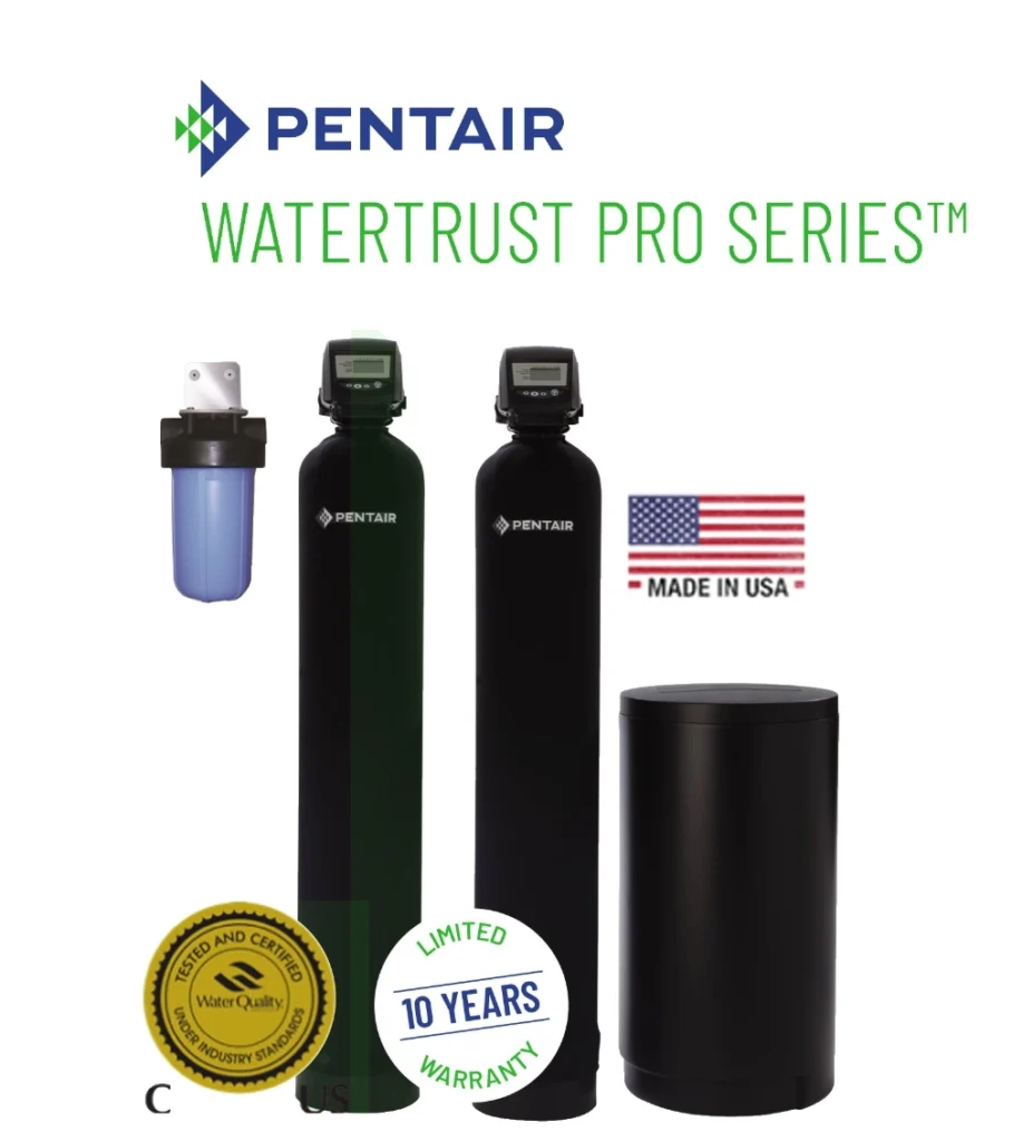 Pentair WaterTrust Pro Series sử dụng công nghệ hoàn nguyên theo nhu cầu 
