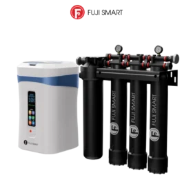 Hình ảnh combo hệ thống lọc tổng Fuji Smart APT 200 Plus và Fuji Smart CS10
