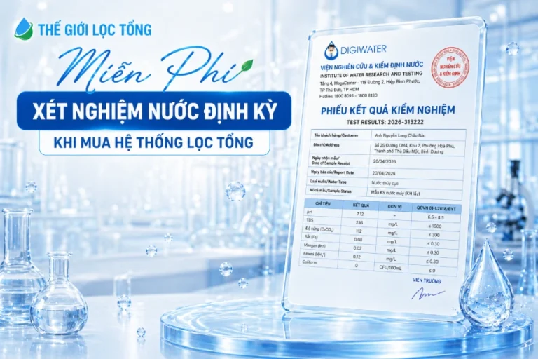 Dich vu xet nghiem nuoc mien phi tai the gioi loc tong Tại sao nên mua hàng tại Thế Giới Lọc Tổng Thế Giới Lọc Tổng