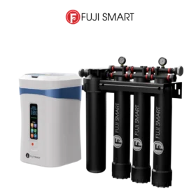 Thế Giới Lọc Tổng - Chuỗi phân phối lọc nước tổng đầu nguồn toàn quốc 259 Combo hệ thống lọc tổng fuji smart apt 200 plus và hệ thống làm mềm nước fuji smart CS10