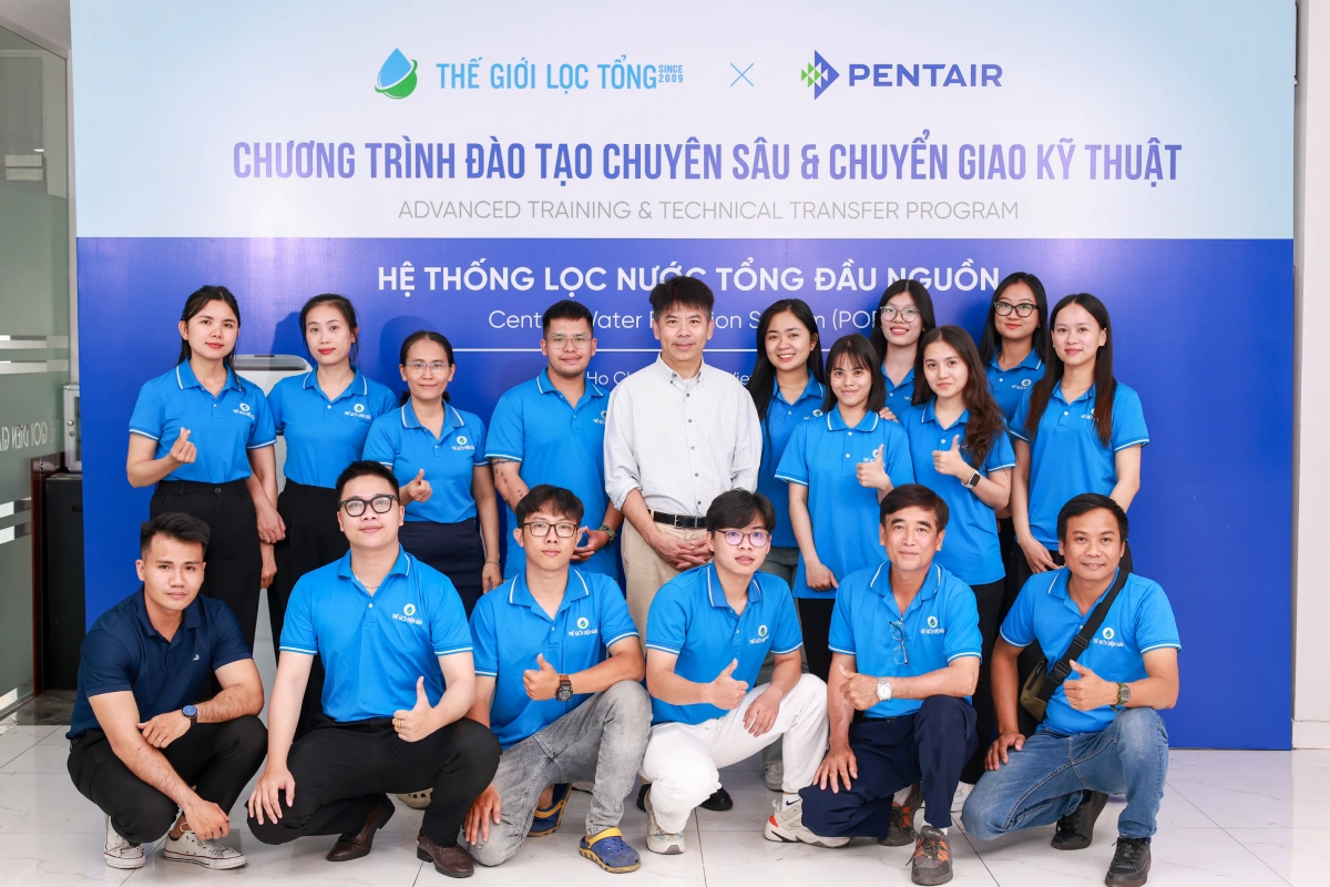 SOF 2026 00450 chuyen gia hon 20 nam kinh nghiem den tu pentair chau a dao tao chuyen sau cho the gioi loc tong ve he thong loc tong pentair Chuyên gia hơn 20 năm kinh nghiệm đến từ Pentair Châu Á đào tạo chuyên sâu cho Thế Giới Lọc Tổng về hệ thống lọc tổng Pentair Thế Giới Lọc Tổng