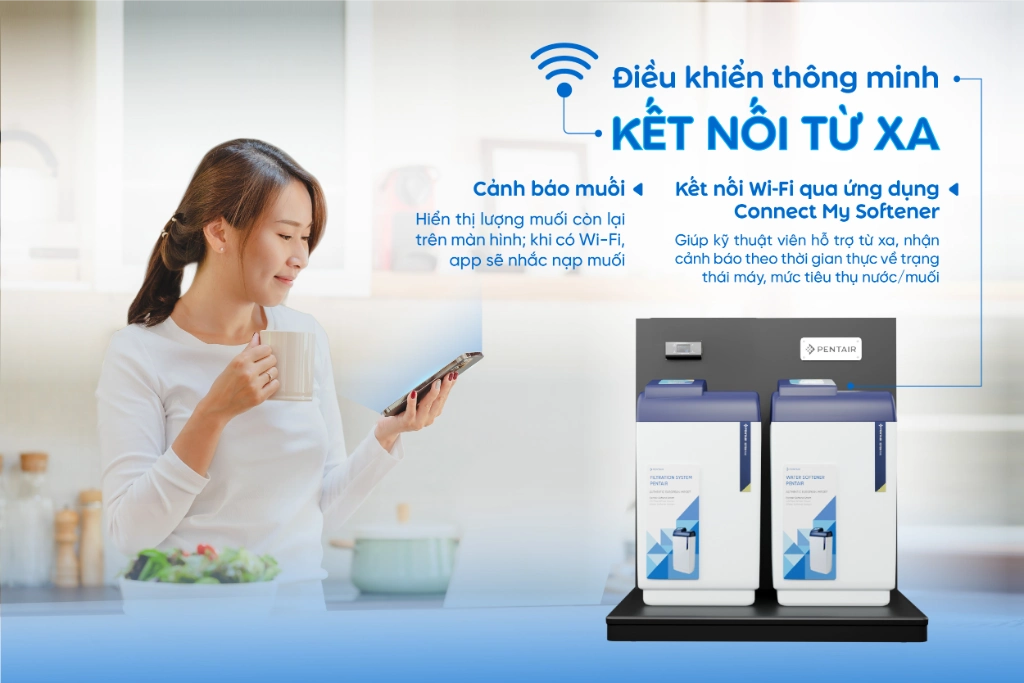 Connect My Softener – Quản trị nguồn nước thông minh ngay trên Smartphone
