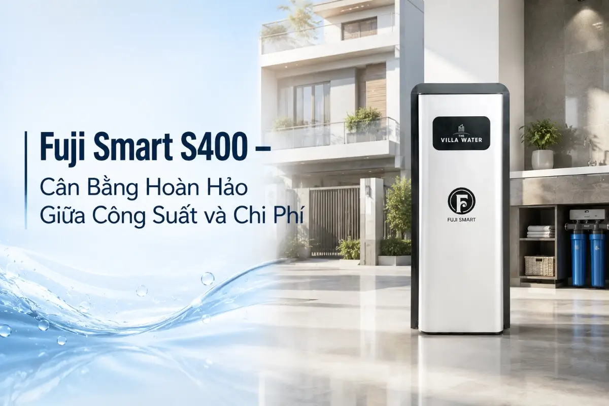 hệ thống lọc tổng cho nhà phố Fuji Smart S400