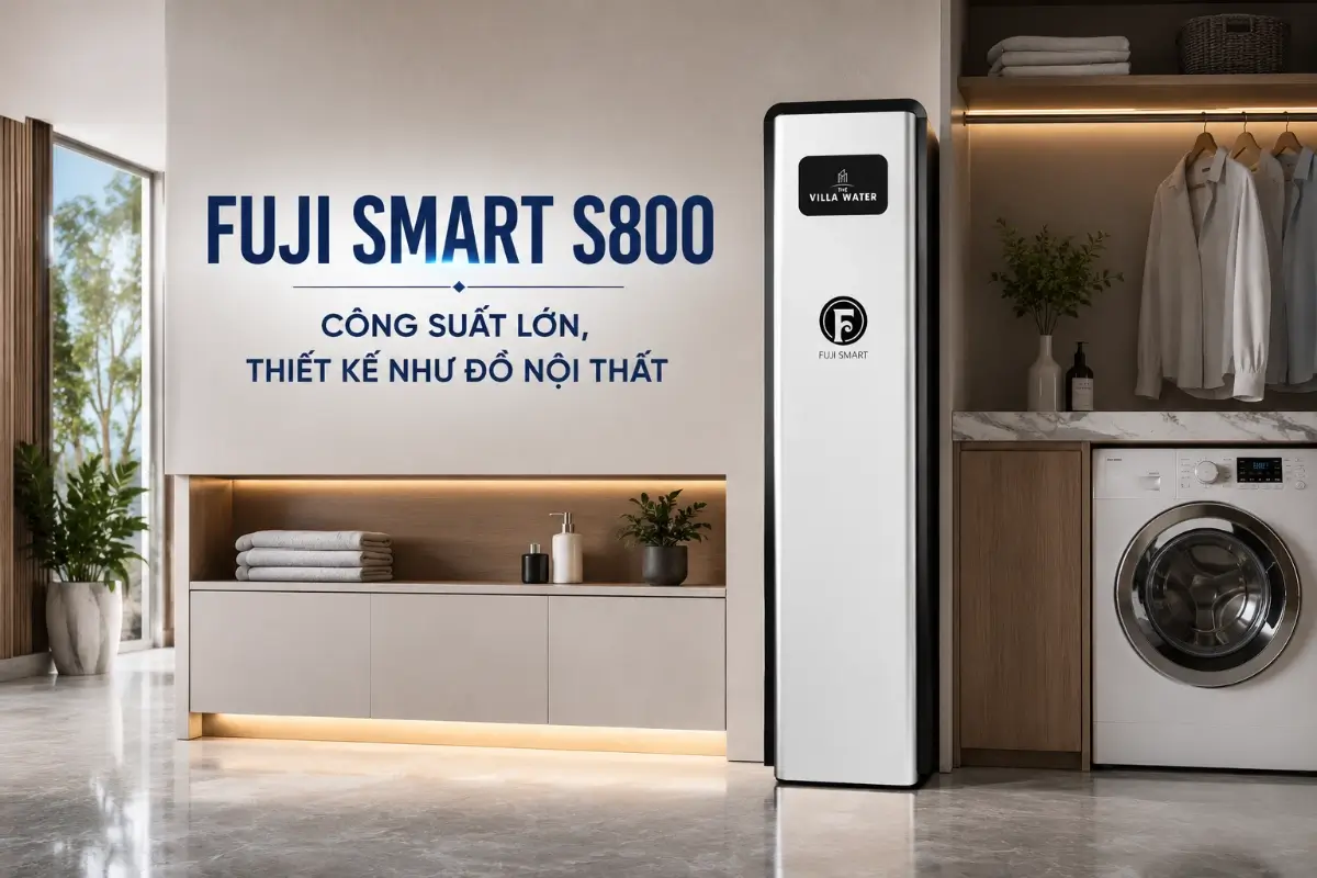 hệ thống lọc tổng cho nhà phố Fuji Smart S800