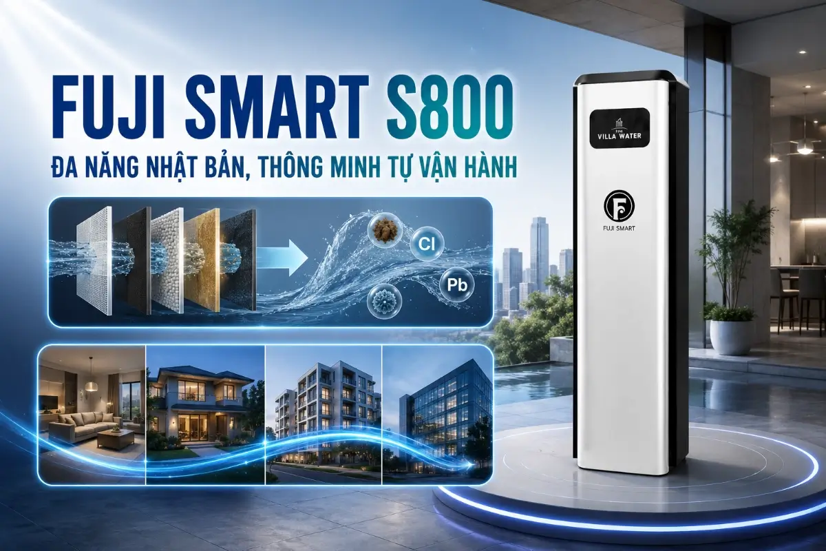 Hệ thống lọc tổng đa năng Fuji Smart S800
