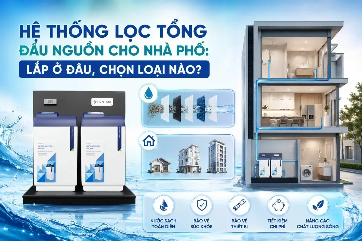 SOF 2026 00774 hinh anh he thong loc tong dau nguon cho nha pho 1 Hệ thống lọc tổng đầu nguồn cho nhà phố: lắp ở đâu, chọn loại nào? Thế Giới Lọc Tổng