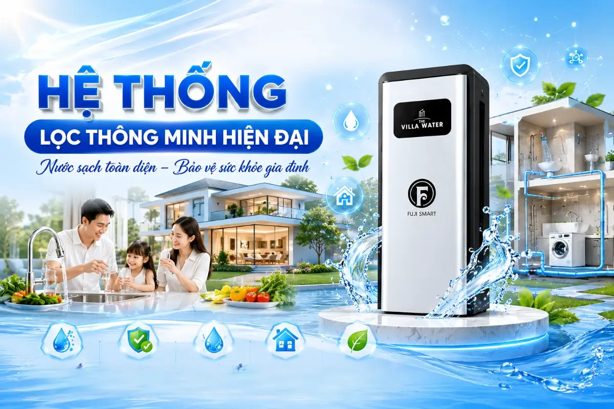 SOF 2026 00774 hinh anh he thong loc tong dau nguon thong minh Top 5 hệ thống lọc thông minh hiện đại nên thử cho gia đình Việt Thế Giới Lọc Tổng