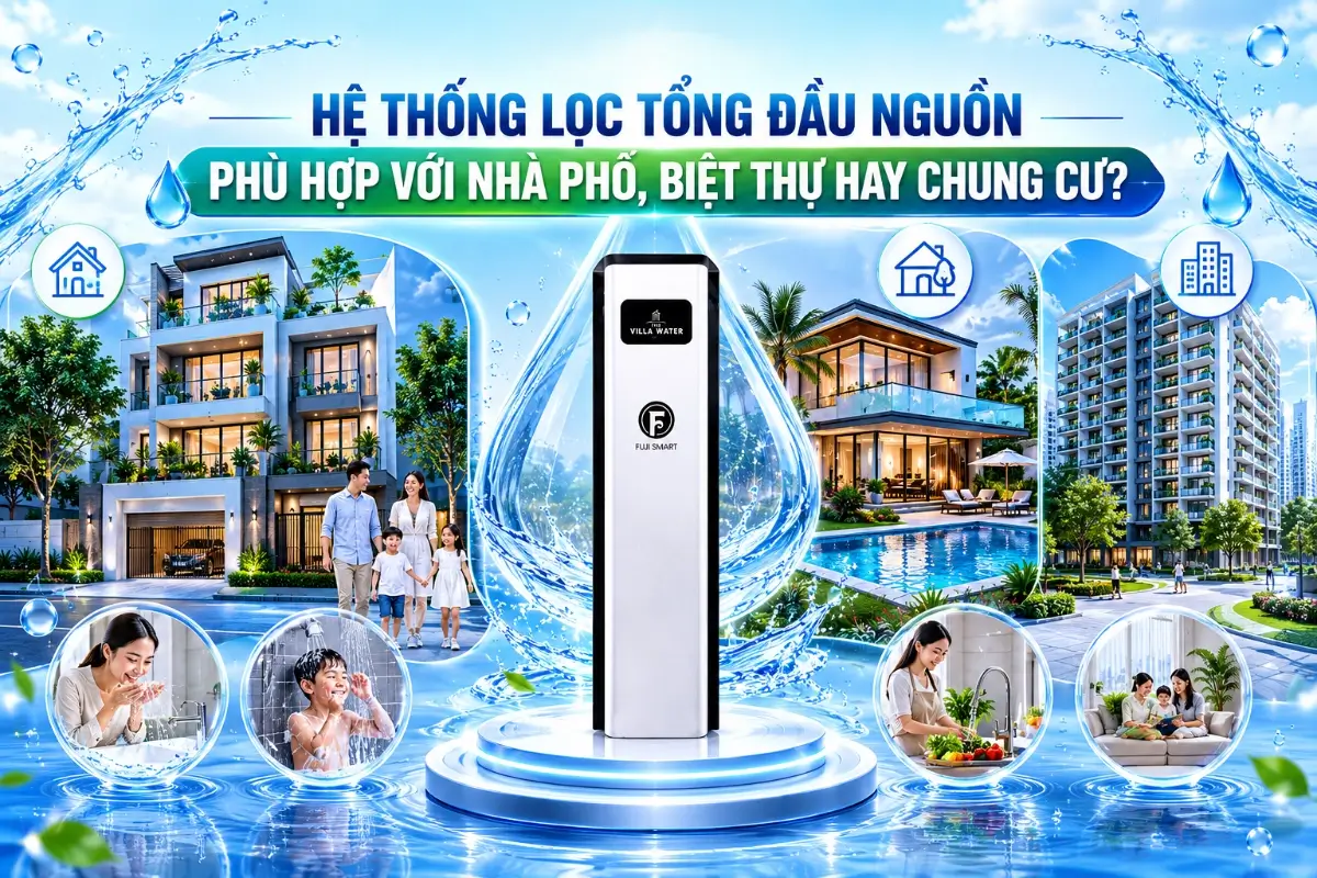 SOF 2026 00774 hinh anh he thong loc tong dau nguon Hệ thống lọc tổng đầu nguồn phù hợp với nhà phố, biệt thự hay chung cư? Thế Giới Lọc Tổng