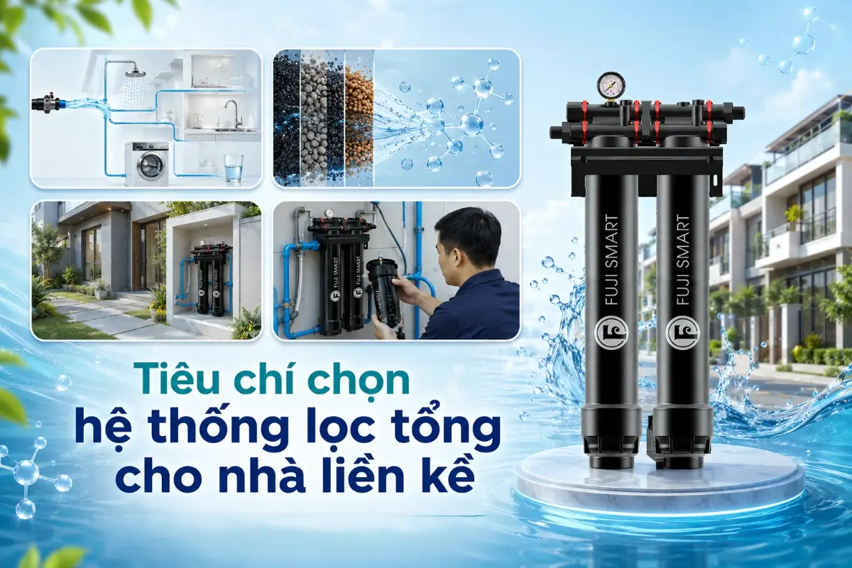 Top 4 hệ thống lọc tổng nhà liền kề 49 Tiêu chí chọn hệ thống lọc tổng cho nhà liền kề