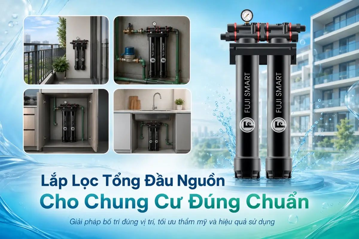 Cách chọn và lắp đặt lọc tổng đầu nguồn đúng chuẩn cho căn hộ chung cư 52 Lắp lọc tổng đầu nguồn cho chung cư đúng chuẩn