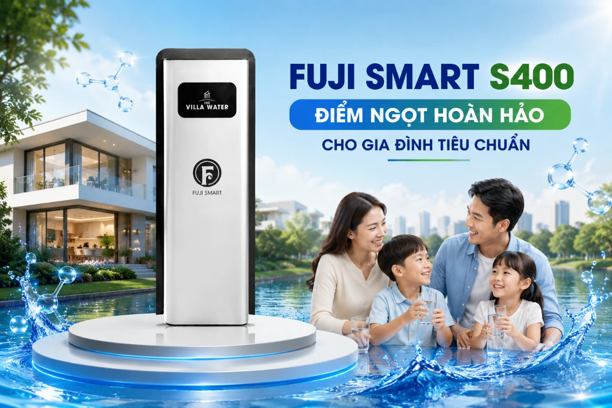 Top 3 hệ thống lọc tổng nhập khẩu tốt nhất hiện nay 52 Hệ thống lọc tổng nhập khẩu Fuji Smart S400