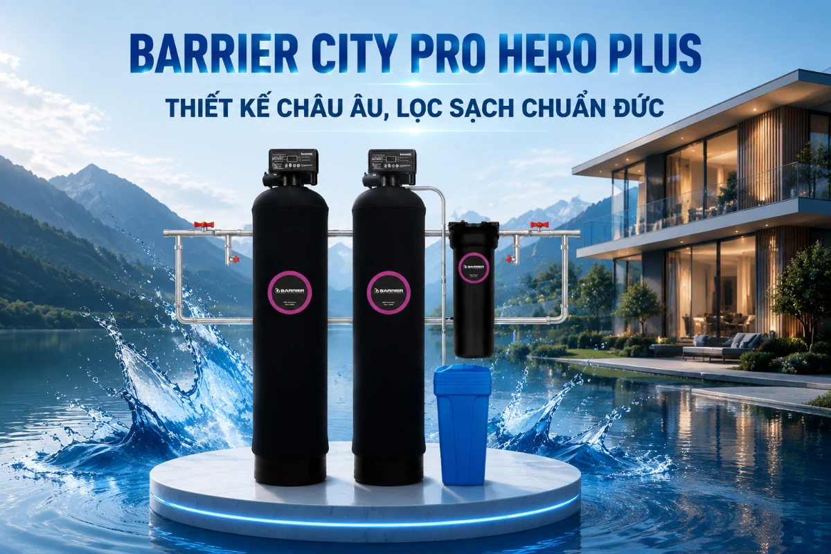 Top lọc tổng thiết kế đẹp cho không gian hiện đại 51 Lọc tổng thiết kế đẹp: Barrier City Pro Hero Plus