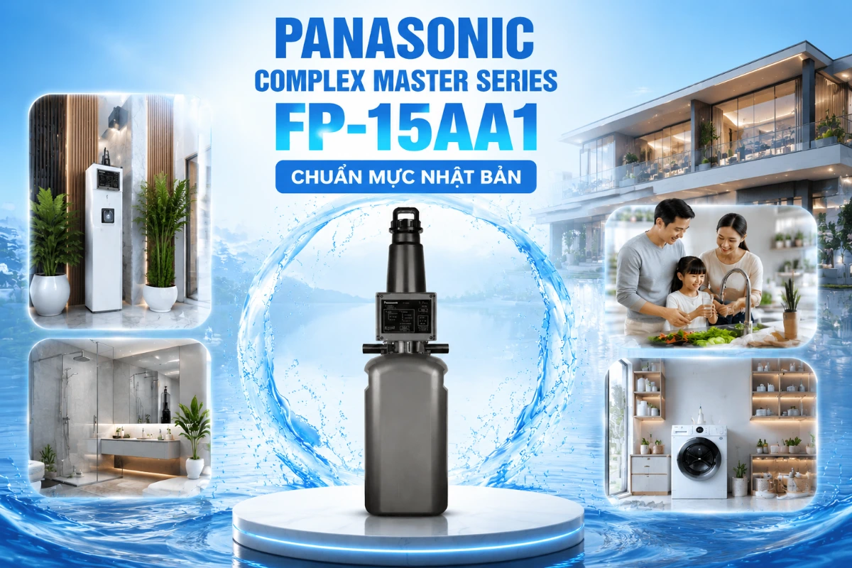 Top lọc tổng thiết kế đẹp cho không gian hiện đại 50 Lọc tổng thiết kế đẹp: Panasonic Complex Master Series FP-15AA1