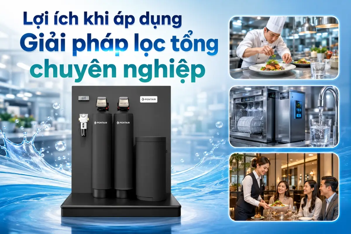 Lợi ích khi áp dụng giải pháp lọc tổng chuyên nghiệp