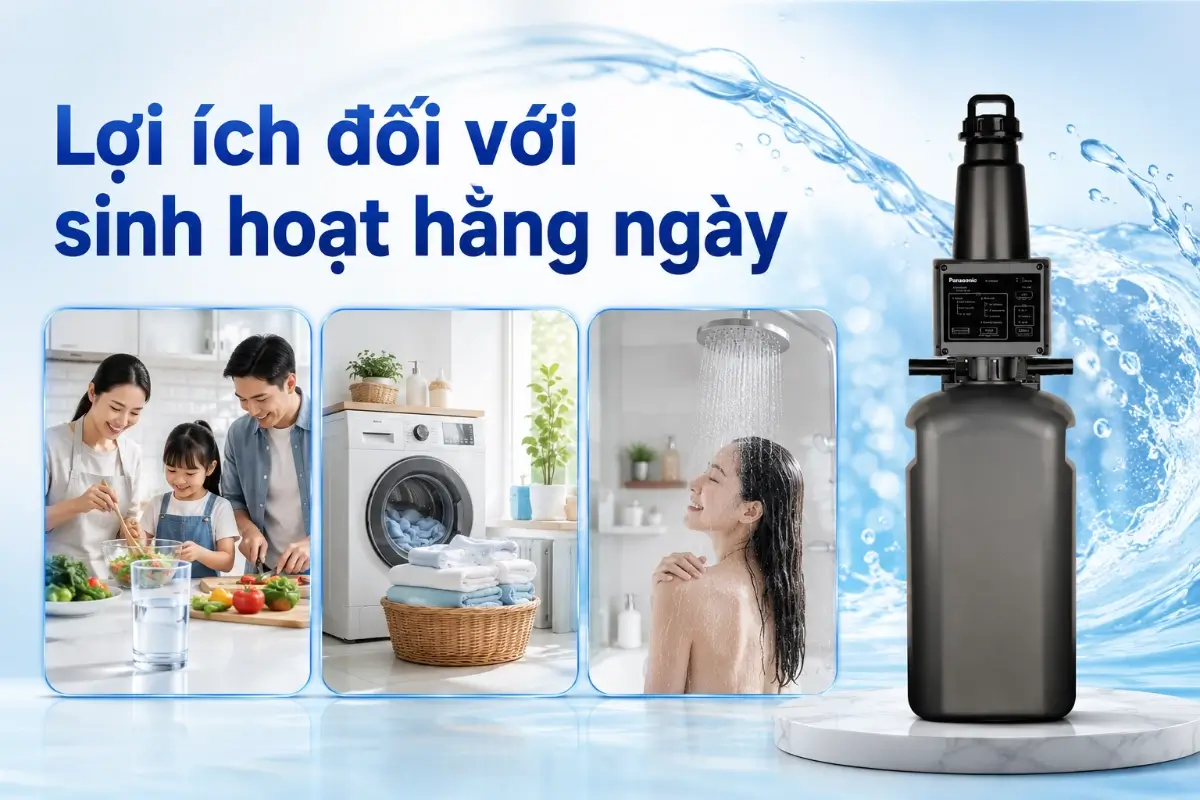 Lọc nước tổng cho gia đình mang lại lợi ích gì cho sức khỏe và sinh hoạt hằng ngày? 50 Lợi ích của lọc nước tổng đối với sinh hoạt hằng ngày