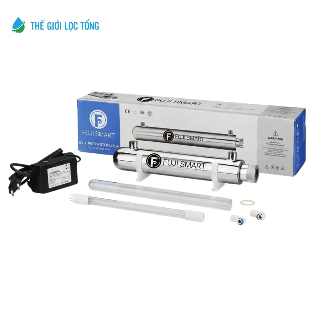 den uv fuji smart sse 055 01 Đèn UV diệt khuẩn nước Fuji Smart SSE 055 Thế Giới Lọc Tổng