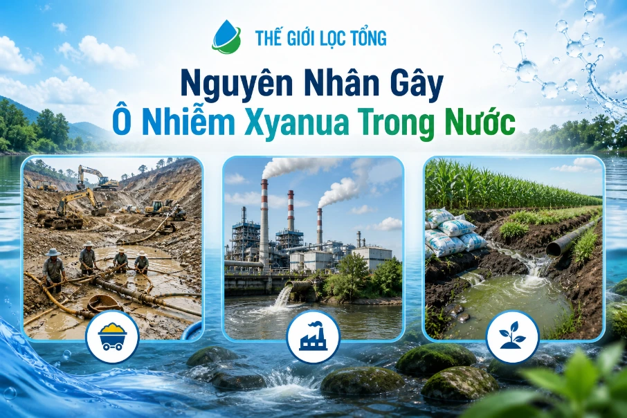 Xyanua Trong Nước: Nguyên Nhân, Tác Hại và Giải Pháp Xử Lý Hiệu Quả 49 Nguyên nhân gây ô nhiễm Xyanua trong nước