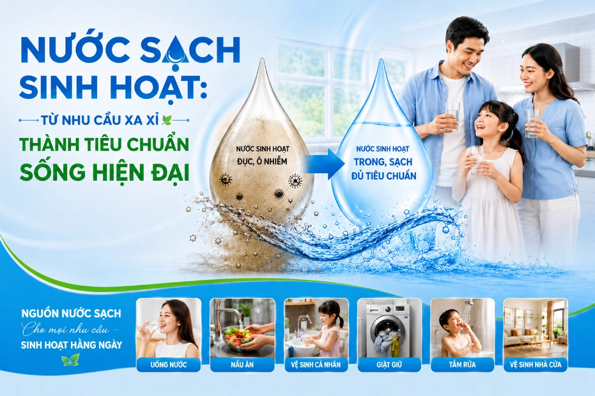 Nước sạch sinh hoạt: Từ nhu cầu xa xỉ thành tiêu chuẩn sống hiện đại 8 Tieu chuan nuoc sach sinh hoat 7 Nước sạch sinh hoạt: Từ nhu cầu xa xỉ thành tiêu chuẩn sống hiện đại Thế Giới Lọc Tổng