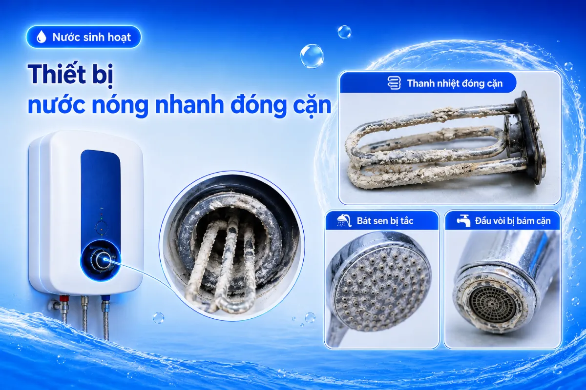 6 Dấu Hiệu Nhận Biết Nước Cứng & Giải Pháp Cải Thiện Hiệu Quả Cho Gia Đình 50 giai phap xu ly nuoc cung 2 6 Dấu Hiệu Nhận Biết Nước Cứng & Giải Pháp Cải Thiện Hiệu Quả Cho Gia Đình Thế Giới Lọc Tổng