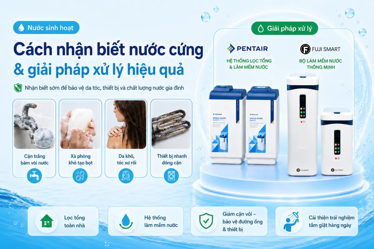 6 dấu hiệu nhận biết nước cứng & giải pháp cải thiện hiệu quả cho gia đình 10 giai phap xu ly nuoc cung 4 6 dấu hiệu nhận biết nước cứng & giải pháp cải thiện hiệu quả cho gia đình Thế Giới Lọc Tổng